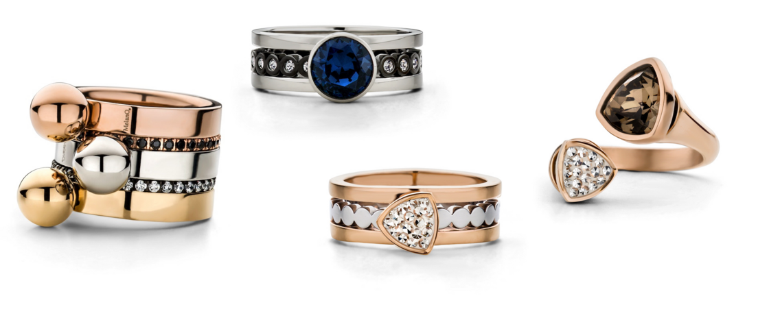 Melano Twisted Rings