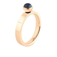 Melano Twisted Stainless Steel Ring Rose Gold-coloured Tatum