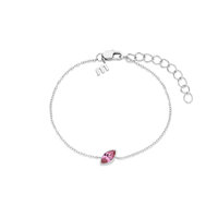 Melano Friends Armband Mini Marquise Zilverkleurig Swarovski Rose