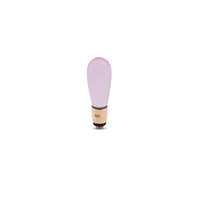Melano Twisted Glass drop Aufsatz Ros&eacute;goldfarben Milk pink