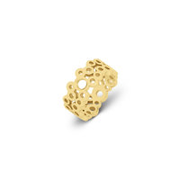 Melano Vivid Viva ring Goldplated