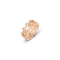 Melano Vivid Viva ring Rose Goldplated