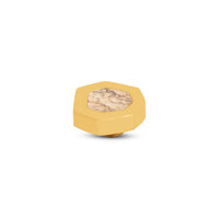 Melano Vivid Heptagon Aufsatz Goldfarben Picture Jasper