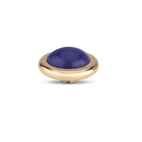 Melano Vivid Rounded Gem Stone Rosgold Lapislazuli