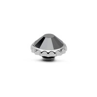 Melano Vivid Cap Aufsatz Silberfarben Jet hematite