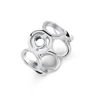 Melano Vivid Valetta Ring SilverPlated