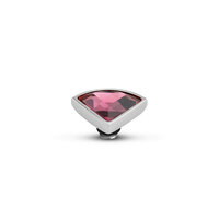 Melano Twisted Slice Stone Silverfarbe Fuchsia