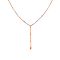 Melano Twisted Toni Ketting Rose Goudkleurig