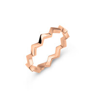 Melano Friends Ruby Ring Rose Goudkleurig