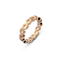 Melano Friends Elisa Ring Rose Goudkleurig