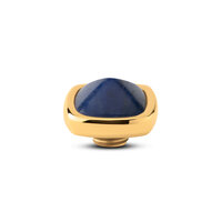 Melano Vivid Steine Boxy Gem Goldfarbe Sodalite