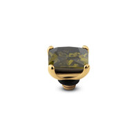 Melano Twisted Stone Plaza Gold plated Olive