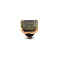 Melano Twisted Stone Plaza Rose Gold plated Olive