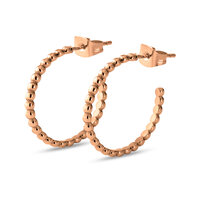 Melano Friends Mila earrings Rose gold plated