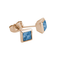 Melano Friends Liza Earrings Rose Goldplated Spinel