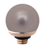 Melano Twisted Pearl Meddy Rose Goud Grey blue