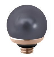 Melano Twisted Pearl Meddy Rose Goud Purple