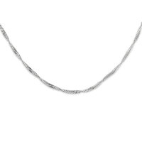 Melano Friends Ketting Rope  Zilverkleurig