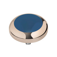 MelanO Vivid Setting Edelstaal Rose Goud Petrol