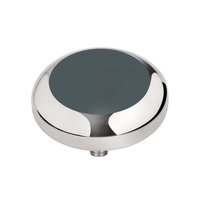 MelanO Vivid Setting Edelstaal Zilver Grey