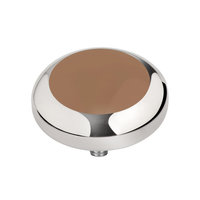 MelanO Vivid Setting Edelstaal Zilver Hazelnut