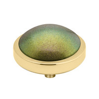 MelanO Vivid Pearl Meddy Stainless Steel Gold Olive