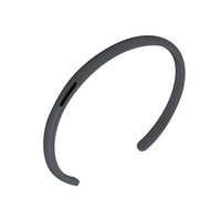 MelanO Friends Side Bangle Jessica Edelstaal Zwart Basic