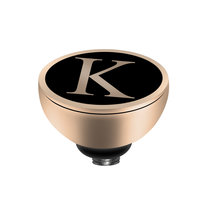 MelanO Twisted Alphabet Setting Stainless Steel Rose Gold K