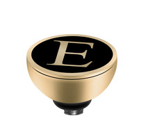 MelanO Twisted Alphabet Setting Stainless Steel Gold E