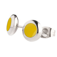 MelanO Vivid Earrings Resin Yellow
