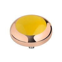 MelanO Vivid Setting Edelstaal Rose Goud Yellow
