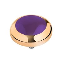MelanO Vivid Setting Edelstaal Goud Purple
