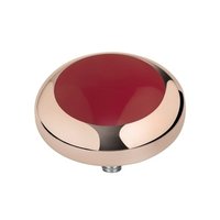 MelanO Vivid Setting Edelstaal Rose Goud Red