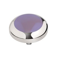 MelanO Vivid Setting Edelstaal Zilver Lavendel