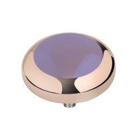 MelanO Vivid Setting Edelstaal Rose Goud Lavendel