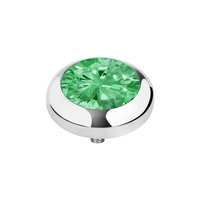 Melano Vivid Zirkonia Meddy Stainless Steel Silver-coloured Morocco Mint