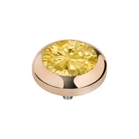 Melano Vivid Zirkonia Meddy Stainless Steel Rose Gold-coloured Desert Peach