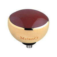 Melano Twisted Resin Aufsatz Goldfarben Bordeaux
