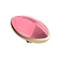 Melano Twisted Aufsatz Marquise Red Goldfarben