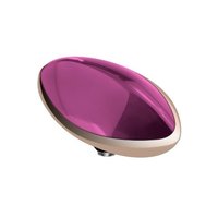 Melano Twisted Aufsatz Marquise Fuchsia Ros&eacute;goldfarben