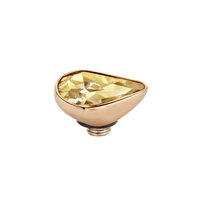 Melano Twisted Aufsatz 8mm Pear Ros&eacute;goldfarben Gold-coloured Shadow