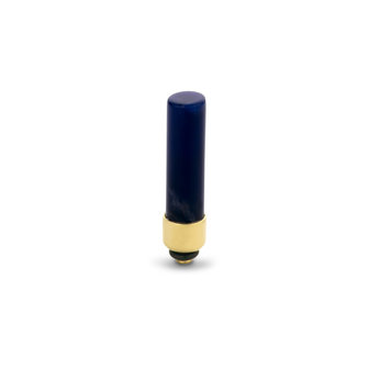 Melano Twisted Meddy Cilinder Gold-coloured Edelsteen Sodalite