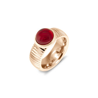 Melano Vivid Ring Striped Ros&eacute;goldfarben