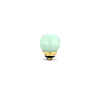 Melano Twisted Gem Ball Aufsatz Ros&eacute;goldfarben - Amazon