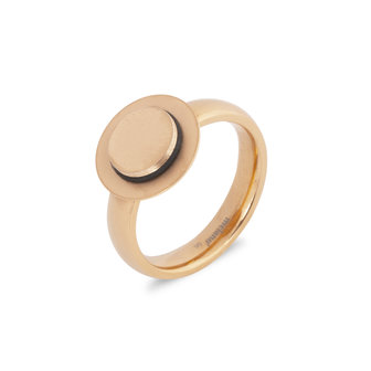 Melano Globe ring rose goudkleurig 4mm