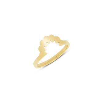 Melano Friends Sunny ring Goldplated