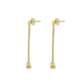 Melano Twisted Stella earrings Goldplated
