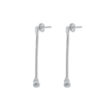 Melano Twisted Stella earrings Silverplated
