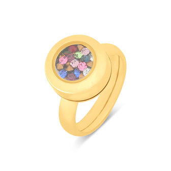 Melano Globe Grace Ring Goudkleurig