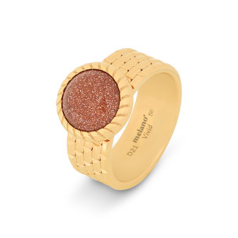 Melano Vivid Victoria Ring Goldfarben